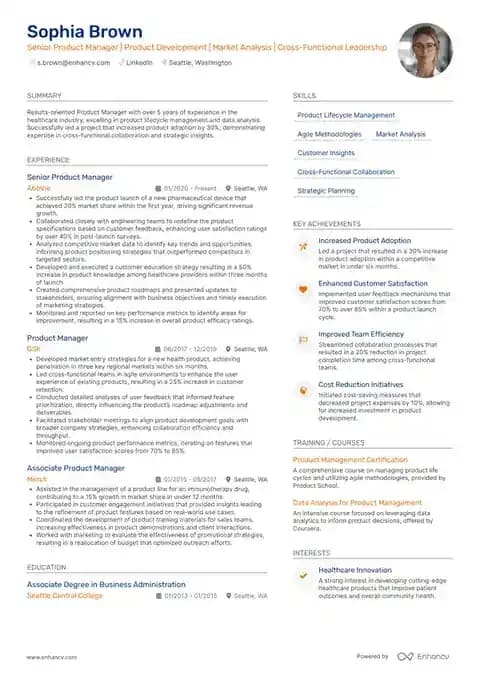 Double Column Orange